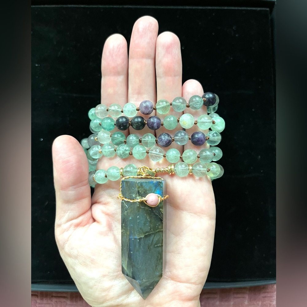 Tiny Devotions Labradorite, Amethyst & Aquamarine… - image 1